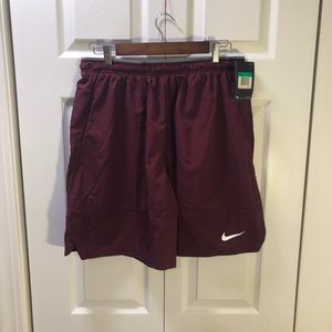 Nike Dri-Fit Athletic Maroon Shorts. Size XL, NWT